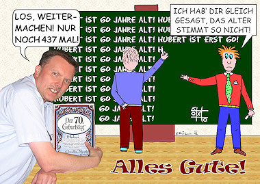 Hubert Haensel 60. Geburtstag Wien