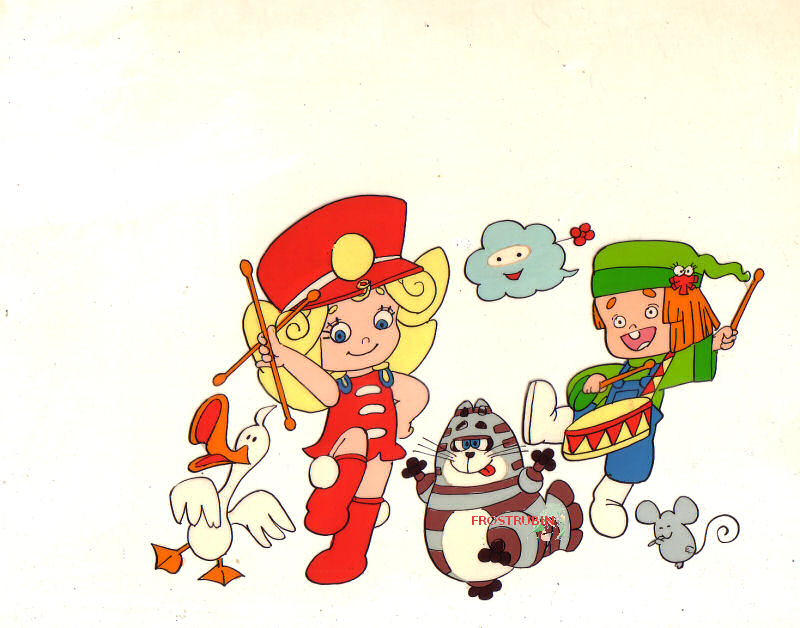 hanken cel Temple Balloon Girl