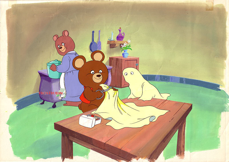 hanken cel Bear Misha