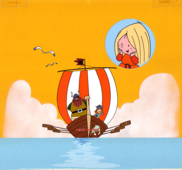 Wickie Little Viking Vicke Hanken cel