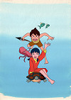 Future Boy Conan Hanken cel