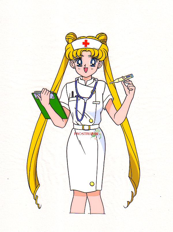 Sailor Moon bunny hanken cel