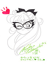 Sailor Moon Takeuchi original drawing