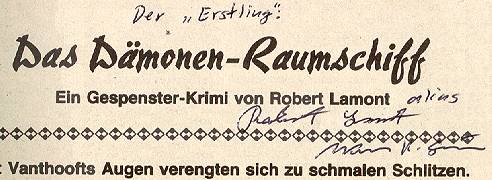 Der Erstling