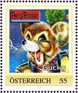 Gucky Briefmarke Rhodan