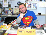 Witti bei der Comicb&ouml;rse