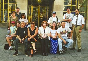 Gruppenfoto am Stephansplatz