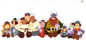 Wickie Little Viking cel