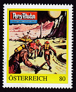 Briefmarke Rhodan 1 Mondlandung